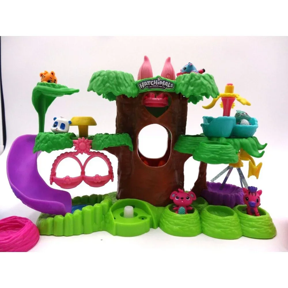 Hatchimals CollEGGtibles Tree House Hatchimal Nursery Playset an Eggcartons and‎